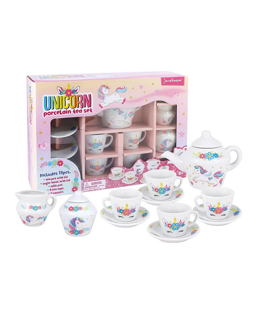 Porcelain Unicorn Tea Party Set for Girls