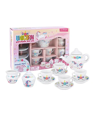 Porcelain Unicorn Tea Party Set for Girls - Assorted Pre
