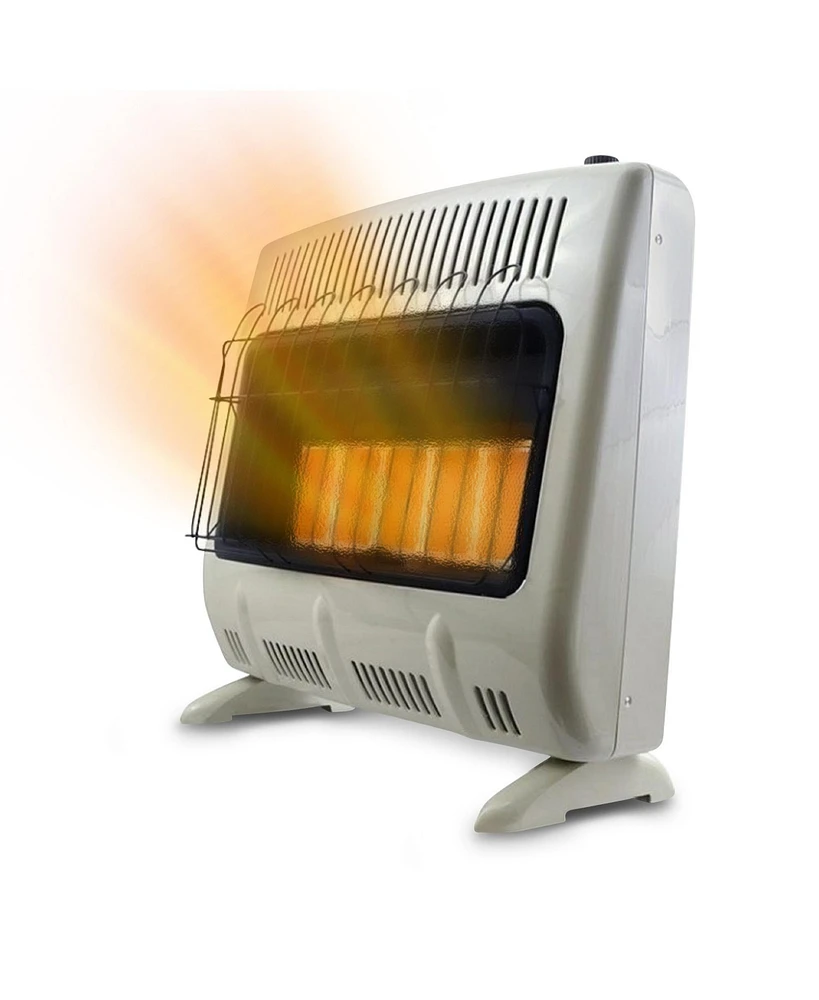 Mr. Heater 30,000 Btu Vent Free Radiant Propane Heater with Blower