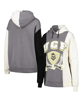 Women's Gameday Couture Black Ucf Knights Hall of Fame Colorblock Pullover Hoodie