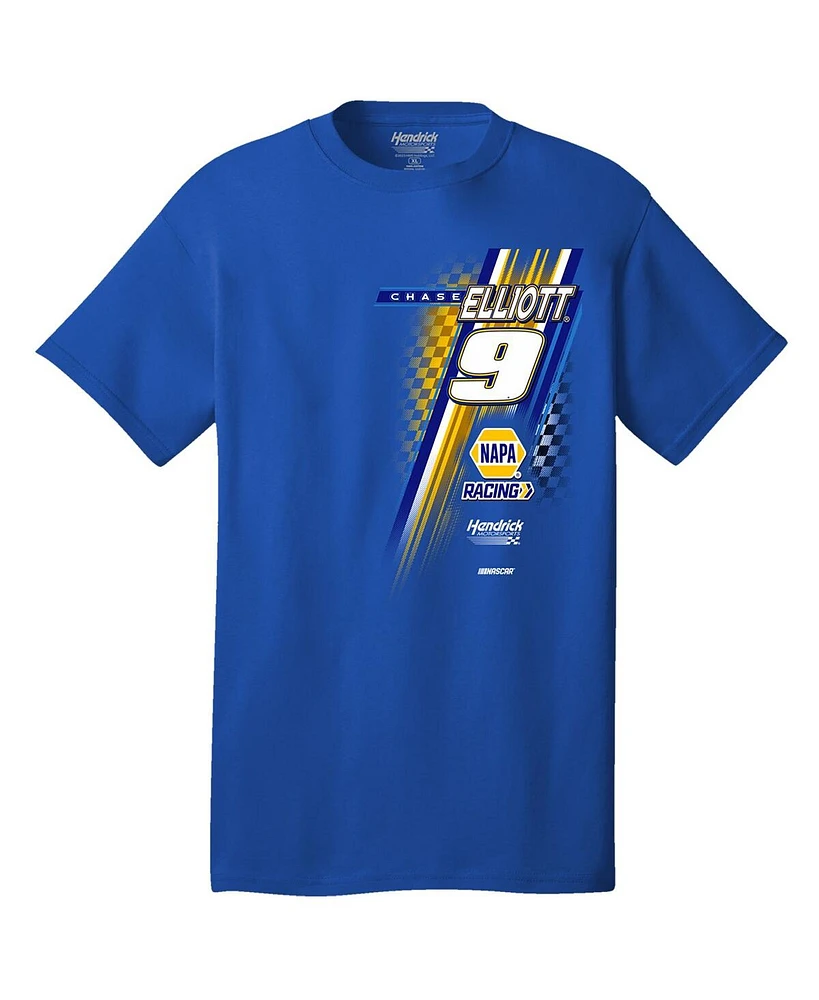 Men's Hendrick Motorsports Team Collection Royal Chase Elliott Car T-shirt