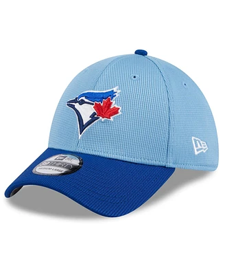 Men's New Era Light Blue Toronto Jays 2024 Batting Practice 39THIRTY Flex Hat