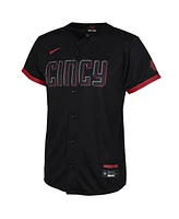 Toddler Boys and Girls Nike Ken Griffey Jr. Black Cincinnati Reds City Connect Replica Player Jersey