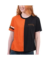 Women's Starter Black, Orange San Francisco Giants Power Move T-shirt