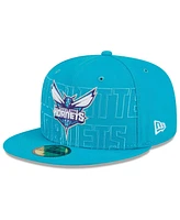 Men's New Era Teal Charlotte Hornets 2023 Nba Draft 59FIFTY Fitted Hat