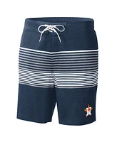 Men's G-iii Sports by Carl Banks Navy Houston Astros Coastline Volley Swim Shorts