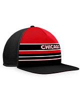 Men's Fanatics Red, Black Chicago Blackhawks Special Edition 2.0 Trucker Snapback Adjustable Hat