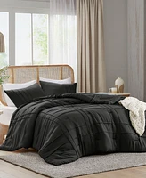 510 Design Porter Washed Pleated -Pc. Duvet Cover Set