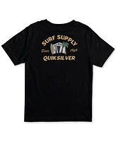 Quiksilver Big Boys Surf Shacky Cotton Graphic T-Shirt