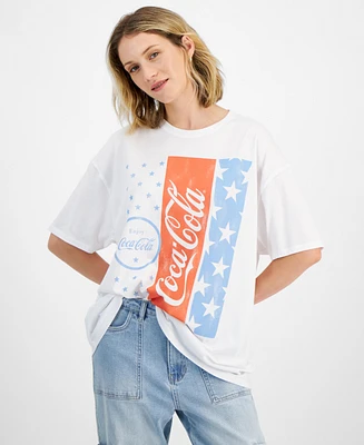 Grayson Threads, The Label Juniors' Coca Cola Graphic T-Shirt