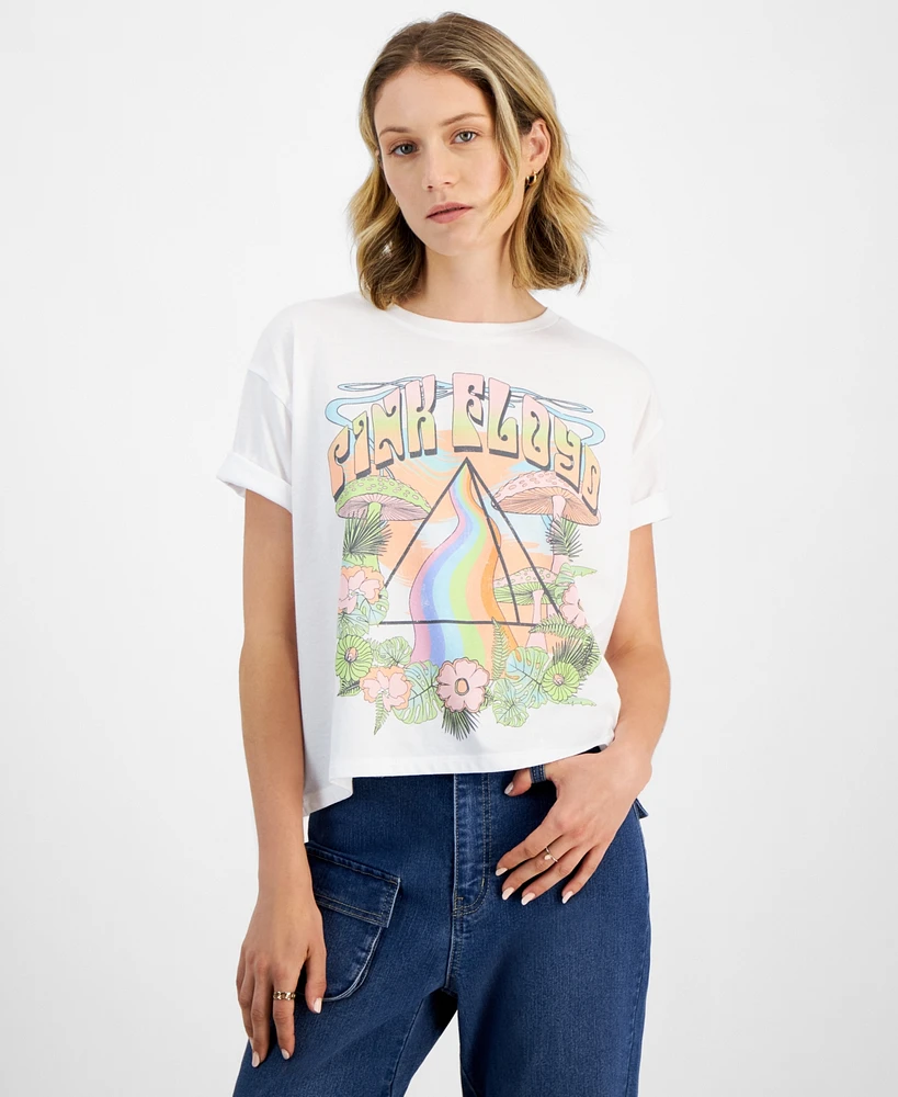 Grayson Threads, The Label Juniors' Pink Floyd Graphic T-Shirt