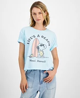 Grayson Threads, The Label Juniors' Snoopy Graphic T-Shirt