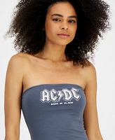 Grayson Threads, The Label Juniors' Ac/Dc Graphic Tube Top