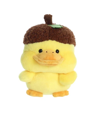 Aurora Small Life In A Nutshell Duckling Spring Vibrant Plush Toy Yellow 6.5"