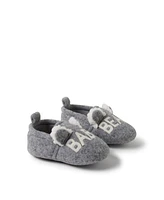 Dearfoams Baby Boys Casey Bear Family Scuff Slipper