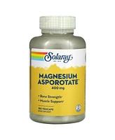 Solaray Magnesium Asporotate 400 mg - 180 VegCaps (200 mg per Capsule)