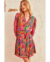 Adrianna by Papell Women's Printed Shirtdress