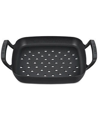 Le Creuset Alpine Outdoor Collection Enameled Cast Iron Square Grill Basket