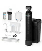 Aquasure Signature Series | 32,000 Grains Water Softener with 8 Gpm Quantum Uv Sterilizer and 75 Gpd Reverse Osmosis Ro System