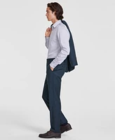 Calvin Klein Men's Slim-Fit Wool-Blend Stretch Suit Separate Pants
