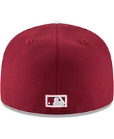 Men's New Era Maroon Philadelphia Phillies Cooperstown Collection Wool 59FIFTY Fitted Hat