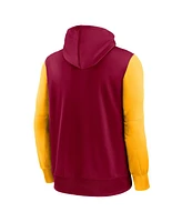 Men's Nike Burgundy Washington Commanders Performance Full-Zip Hoodie