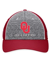 Men's Top of the World Heather Gray Oklahoma Sooners Nimble Adjustable Hat