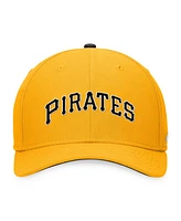 Men's Nike Gold Pittsburgh Pirates Classic99 Swoosh Performance Flex Hat