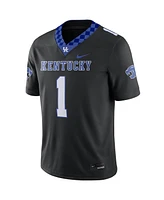 Men's Nike #1 Black Kentucky Wildcats Alternate Game Jersey