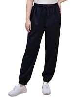 Ny Collection Women's Long Elastic Waist Pants