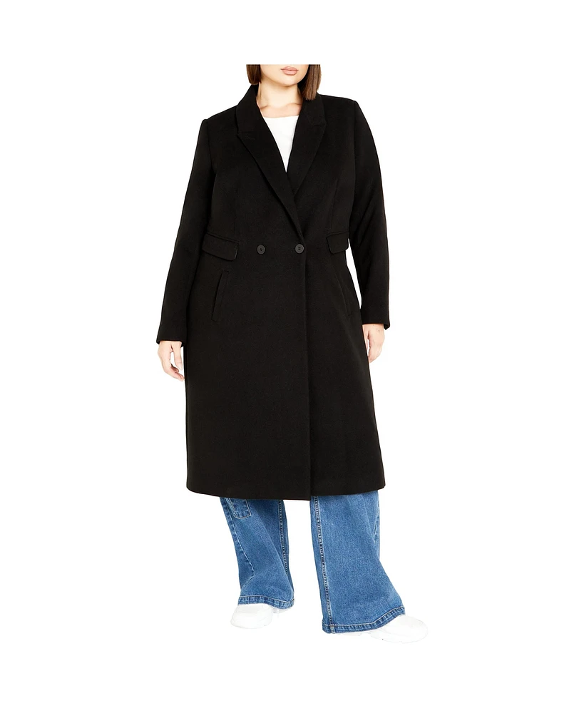 City Chic Women's Oaklyn Coat