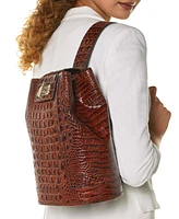 Brahmin Maddie Joyful Oceangrove Leather Backpack