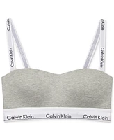 Calvin Klein Women's Modern Cotton Lightly Lined Bandeau Bra QF7628