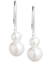 Lauren Ralph Lauren Sterling Silver Genuine Freshwater Pearl Drop Earrings