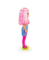 Nancy Neon Fashion Doll with Pink Hair