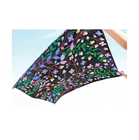 Jessie Zhao New York Double Sided Silk Scarf Of Night Garden