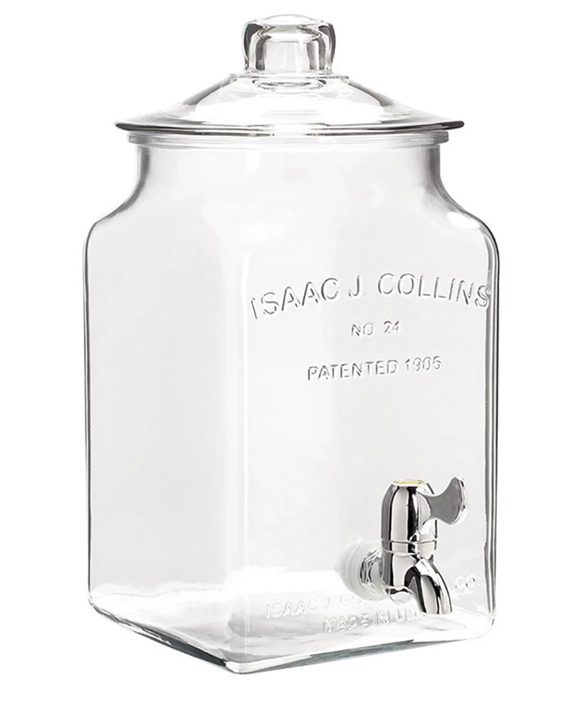 Anchor Hocking 1.5 Gal. I.j. Collins Beverage Dispenser with Spigot and Glass Lid
