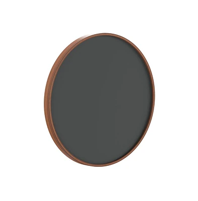 Mulberry Round Magnetic Chalkboard With Solid Wood Frame