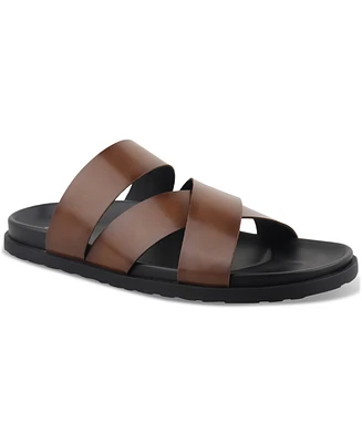 Alfani Men's Santiago Slip-On Strap Sandals, Created for Macy's