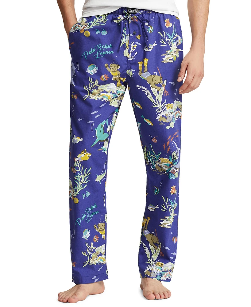 Polo Ralph Lauren Men's Printed Woven Pajama Pants