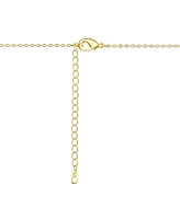 Unwritten 14K Gold Plated Garfield "Mama" Necklace