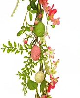 National Tree Company 60" Flowering Easter Garland