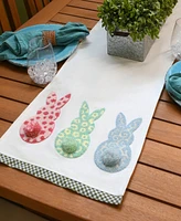 National Tree Company 72" Easter Bunny Table Runner