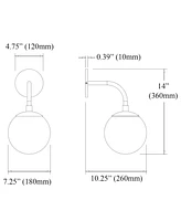 Dainolite 14" Glass