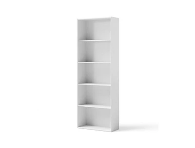 5-Shelf Storage Bookcase Modern Multi-Functional Display Cabinet Furniture