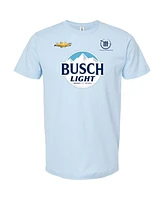 Men's Trackhouse Racing Team Collection Light Blue Busch Partners T-shirt
