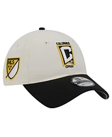 Men's New Era White Columbus Crew 2024 Kick Off Collection 9TWENTY Adjustable Hat