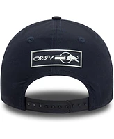 Youth Boys and Girls New Era Navy Red Bull Racing Team 9FORTY Adjustable Hat