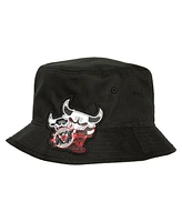 Men's Mitchell & Ness Black Chicago Bulls 20th Anniversary Bucket Hat