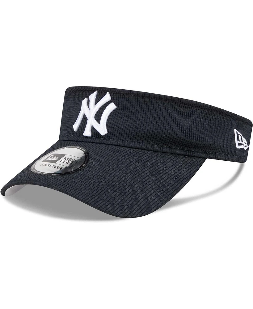 Men's New Era Navy New York Yankees Gameday Team Adjustable Visor